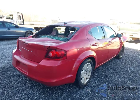 2011 Dodge Avenger Express z USA, uszkodzony, nr VIN 1B3BD4FB1BN542079